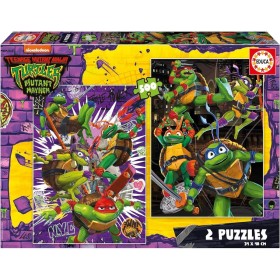 Puzzle Educa Tortues Ninja de 2 x 500 Pièces Puzzles Educa - 1