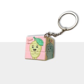 Porte-clés Cube 3x3 Personnalisé Kubekings - 1