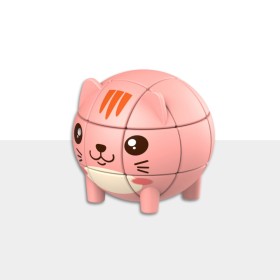 Q-Moe Animal Cube 3x3 Kitten Z-Cube - 1