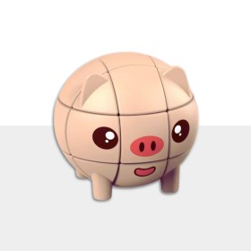 Q-Moe Animal Cube 3x3 Piggy Z-Cube - 1