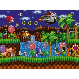Puzzle Ravensburger Classic Sonic 500 pièces Ravensburger - 1