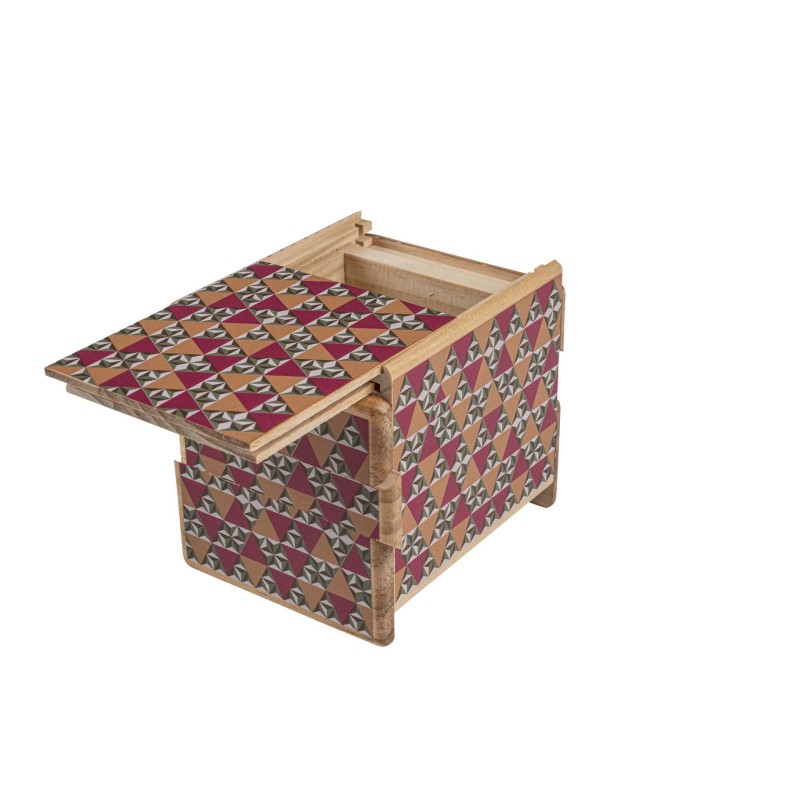 Philos Boîte Secrète Osaka – Bois De Pin – Niveau Difficile – 105x87x84 Mm – Cache Trésor