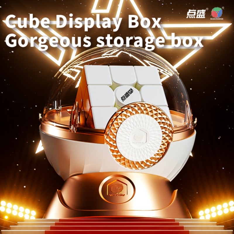 Display Capsule Caja expositora Capsule para cubos 3x3 – Élégance futuriste