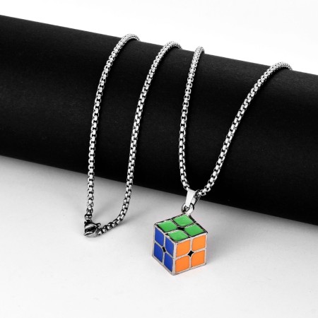 Pendentif Cube de Rubik 2x2 - 1