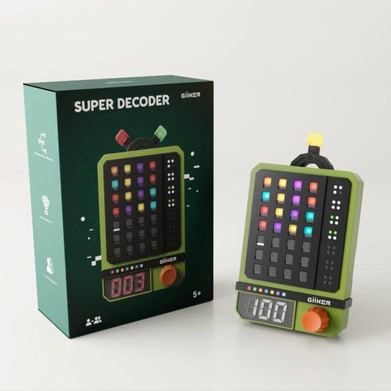 Giiker Super Decoder - Jeu de déduction avec 600 défis