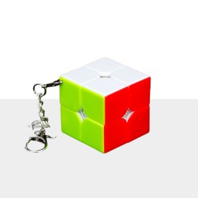 Porte-clés Cube 2x2 (3,5 cm)