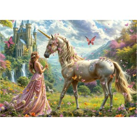 Puzzle Educa Fées, Licornes et Papillons – 500 pièces Puzzles Educa - 1