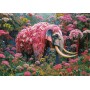 Puzzle Educa Éléphant Floral – 500 pièces XXL