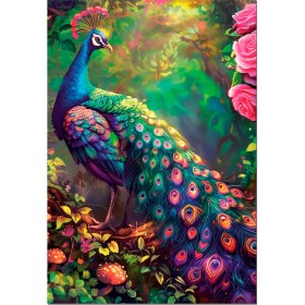 Puzzle Educa Jardin du Paon – 1000 pièces