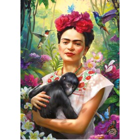 Puzzle Educa Jardin de Frida Kahlo de 1000 Pièces