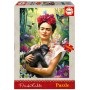 Puzzle Educa Jardin de Frida Kahlo de 1000 Pièces