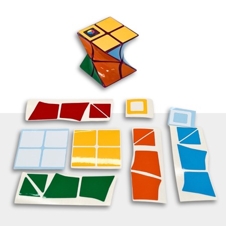 Sticker DianSheng Twisted 2x2 - 1
