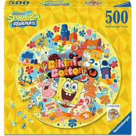 Puzzle Ravensburger Circulaire Bob l'Éponge de 500 Pièces Ravensburger - 1