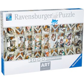 Puzzle Ravensburger Chapelle Sixtine Panoramique de 1000 Pièces Ravensburger - 1