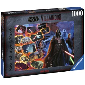 Puzzle Ravensburger Méchants Star Wars Dark Vador de 1000 pièces Ravensburger - 1