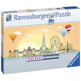 Puzzle Ravensburger Panorama Paris de 1000 pièces Ravensburger - 1