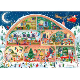 Puzzle Ravensburger Atelier du Père Noël de 1000 pièces Ravensburger - 1