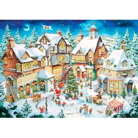 Puzzle Ravensburger Pueblo de Noël de 1000 pièces Ravensburger - 1