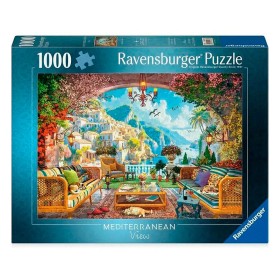 Puzzle Ravensburger Terrasse Méditerranéenne de 1000 pièces Ravensburger - 1