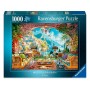 Puzzle Ravensburger Terrasse Méditerranéenne de 1000 pièces Ravensburger - 1