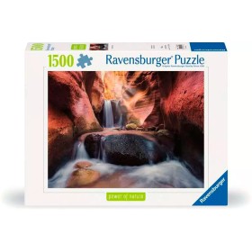 Puzzle Ravensburger La Cascade dans le Canyon Rouge de 1500 Pièces Ravensburger - 1