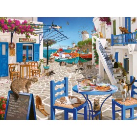 Puzzle Ravensburger Chats de Mykonos 1500 Pièces Ravensburger - 1