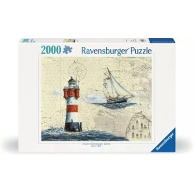 Puzzle Ravensburger Phare Romantique de 2000 pièces Ravensburger - 1