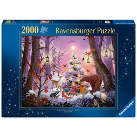 Puzzle Ravensburger Noël dans la Forêt de 2000 Pièces Ravensburger - 1