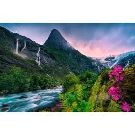 Puzzle Ravensburger Atmosphère de montagne de 4000 pièces Ravensburger - 1