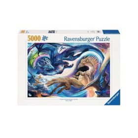 Puzzle Ravensburger Dragon Jour et Nuit de 5000 Pièces Ravensburger - 1
