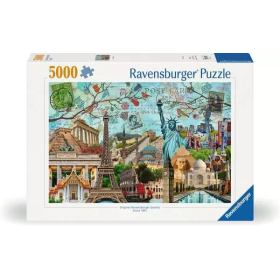 Puzzle Ravensburger Collage de la Grande Ville de 5000 Pièces Ravensburger - 1