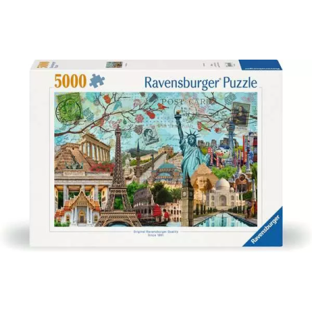 Puzzle Ravensburger Collage de la Grande Ville de 5000 Pièces Ravensburger - 1