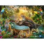 Puzzle Ravensburger Léopards dans la jungle de 1500 pièces Ravensburger - 2