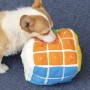 Cube en peluche 3x3 (Jouet à renifler pour chiens) - 1