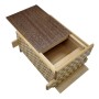 Boîte Puzzle Japonaise Yosegi 4 Sun 27 Étapes - Oka Craft