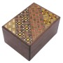 Boîte Puzzle Japonaise Yosegi 3 Sun 12 Étapes - Oka Craft