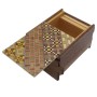 Boîte Puzzle Japonaise Yosegi 3 Sun 12 Étapes - Oka Craft