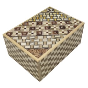 Boîte Puzzle Japonaise Yosegi Creative 4 Sun 18 Étapes - Yosegi