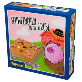 Jeu de société Philos Le Petit Cochon dans le Trou Philos - 1