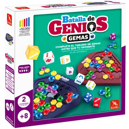Jeu de logique Lúdilo Bataille de Génies Gemmes - 1