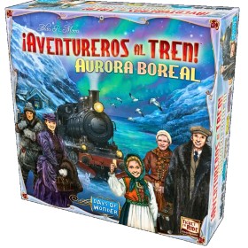 Les Aventuriers du Rail : Aurore Boréale - Jeu de Société Asmodee Asmodée - 1