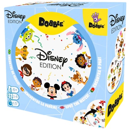 Dobble Disney Edition - Jeu de Cartes Asmodee Asmodée - 1