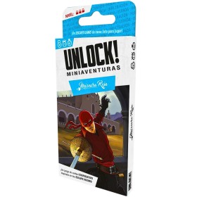 Unlock! Mini Aventures : Masque Rouge - Escape Room Asmodee Asmodée - 1