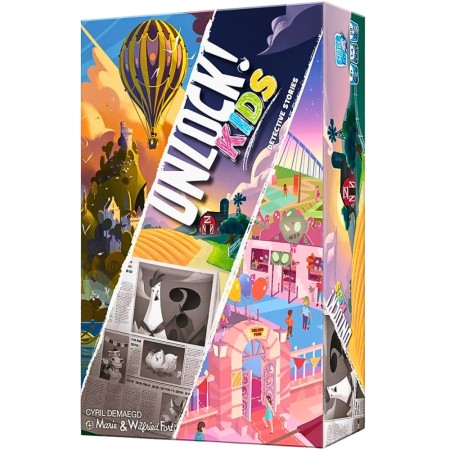 Unlock! Kids : Histoires de détectives - Escape Game Asmodee Asmodée - 1