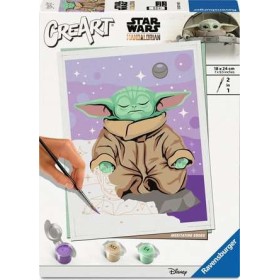 Kit de peinture par numéros Ravensburger CreArt Trend D – Baby Yoda Ravensburger - 1