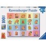 Puzzle Ravensburger Capybara 100 pièces Ravensburger - 1