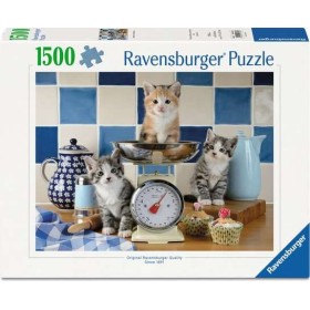 Puzzle Ravensburger Chatons dans la cuisine de 1500 pièces Ravensburger - 1