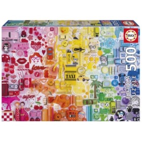 Puzzle Educa Collage de Couleurs de 500 Pièces Puzzles Educa - 1