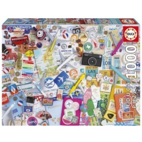 Puzzle Educa Collage de Voyages de 1000 Pièces Puzzles Educa - 1