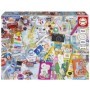 Puzzle Educa Collage de Voyages de 1000 Pièces Puzzles Educa - 1